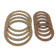 02E DQ250 Automatic Transmission Clutch Friction Plate Kit DSG Transmission Friction Disc for VW