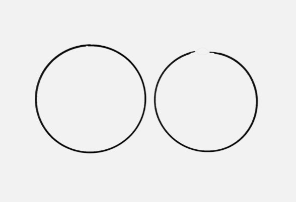 JF011E-0122-AM Pulley Sealing Ring Kit 2Pcs a Kit Narrow Type Old Version JF011E Transmission